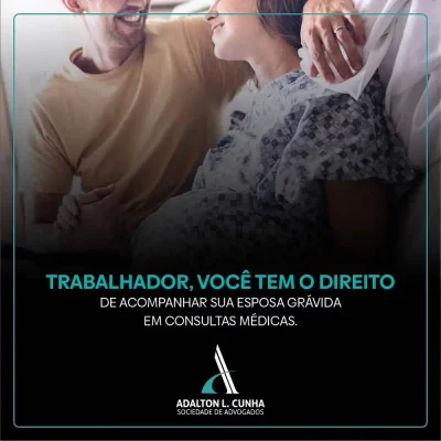 Trabalhador, você tem o direito de acompanhar sua esposa grávida em consultas médicas